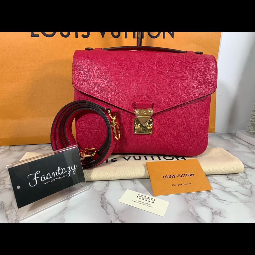 Auth Louis Vuitton Pochette Metis